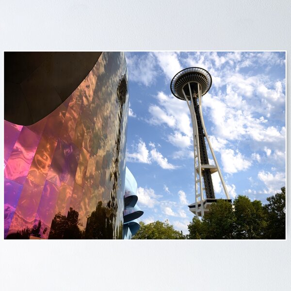 Aperçu de l'œuvre Space Needle, Seattle créée et vendue par Rekha Varghese.