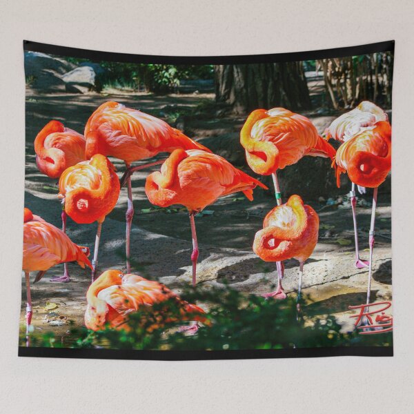 Item preview, Flamingos Image by Rich AMeN Gill  designed and sold by RichAMeNGill.