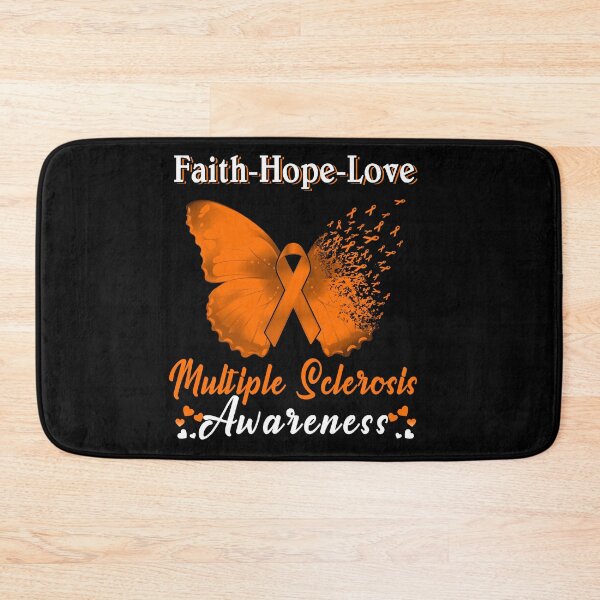 Item preview, Faith Hope Love Butterfly Multiple Sclerosis Awareness designed and sold by Gillosina.