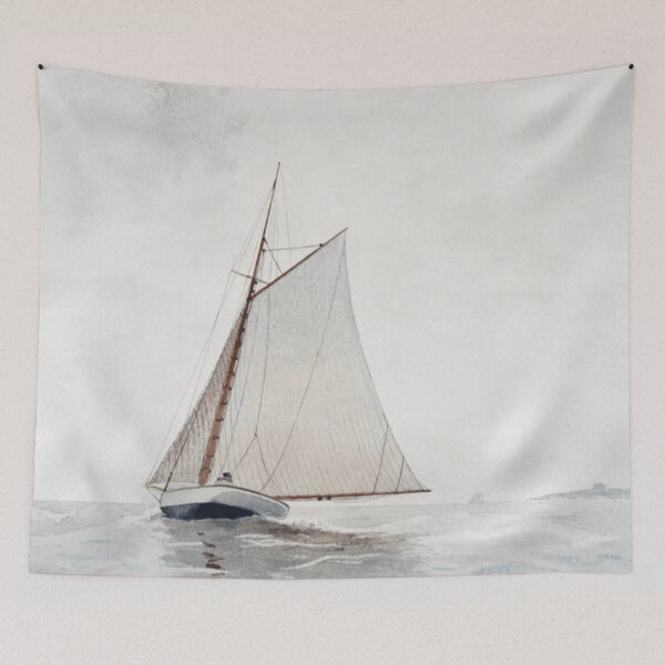 Item preview, Sailing Boat, Waves, Painting, Home Decor designed and sold by Ivan333Croatia.