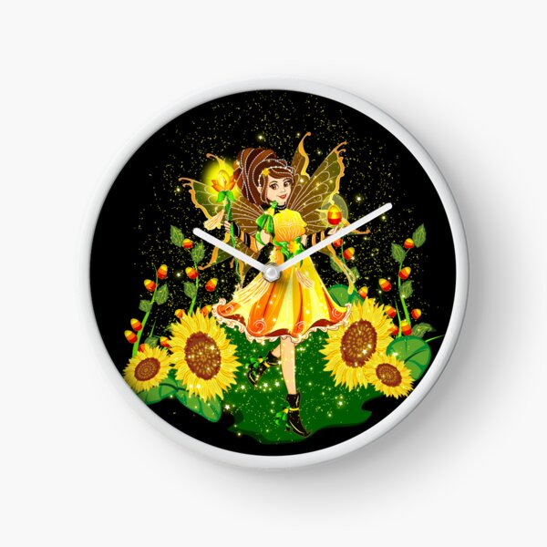 Item preview, The Candy Corn Fairy Lov'n Sunflowers In Fall designed and sold by FairyBookClub.