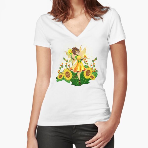 Item preview, The Candy Corn Fairy Lov'n Sunflowers In Fall designed and sold by FairyBookClub.