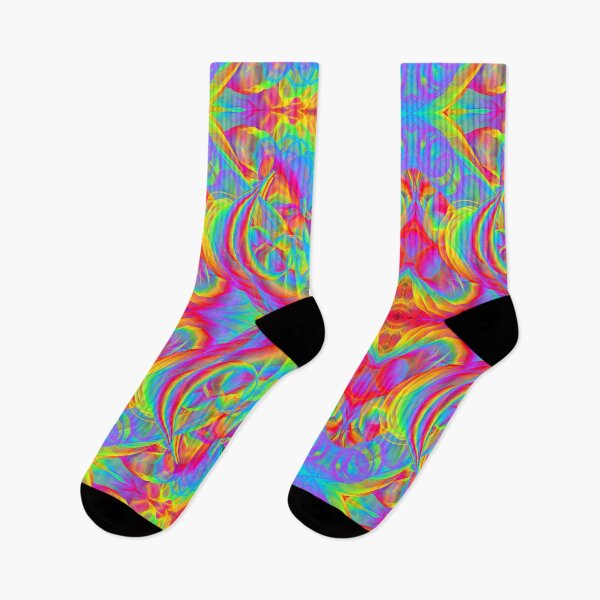 Item preview, Vibrant Rainbow Fractal, fantasy art designed and sold by LoneAngel.