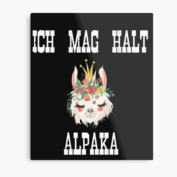 Alpaka Metal Prints for Sale Redbubble