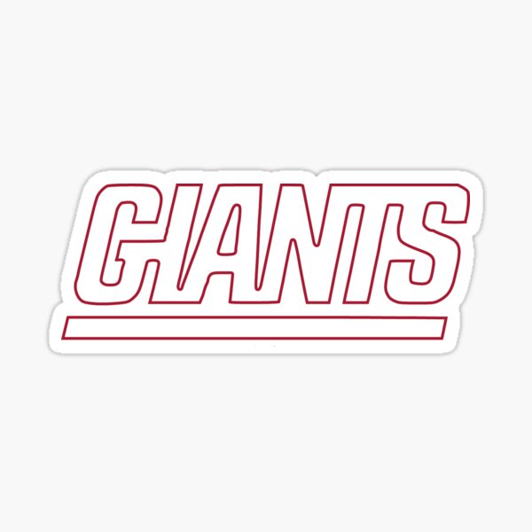 New York Giants Iron On Stickers And Peel-off Decals - Logos And