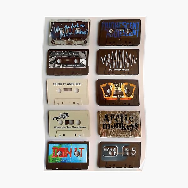 cassette monkeys Poster