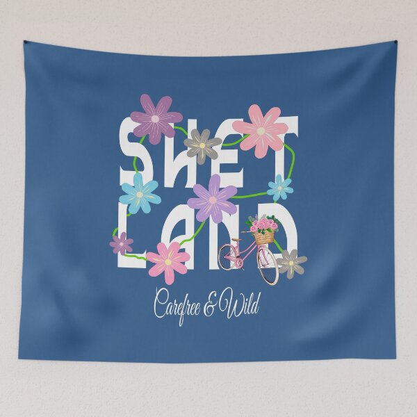 Item preview, Cycling Shetland in Summer designed and sold by articlave.