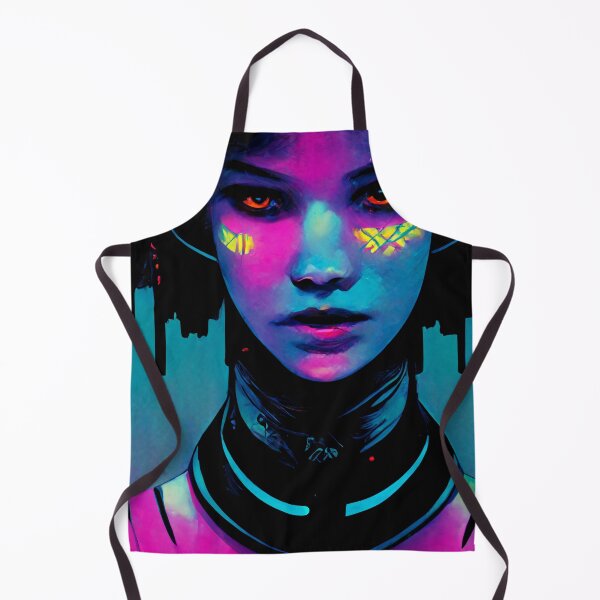 Item preview, Cyber Punk Girl - Scifi Artwork designed and sold by jjwalters.