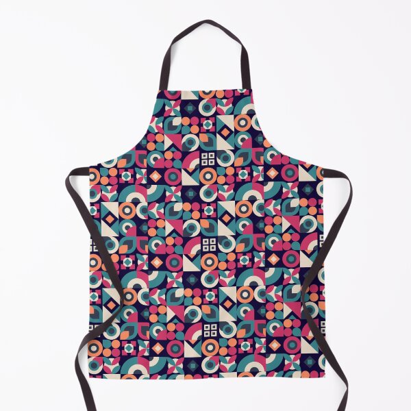 Item preview, Retro Vintage Midcentury Abstract Geometric Pattern Shapes Mod designed and sold by StudioAkubi.