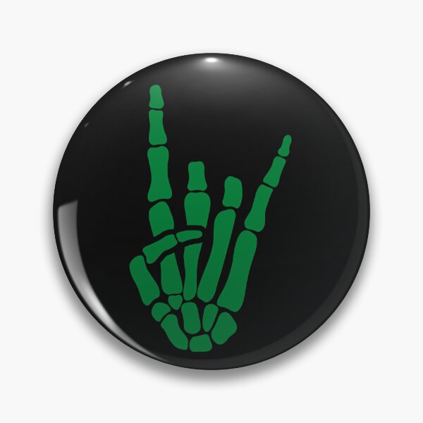 Item preview, green handprint flowers from 1970 designed and sold by myhoume2.