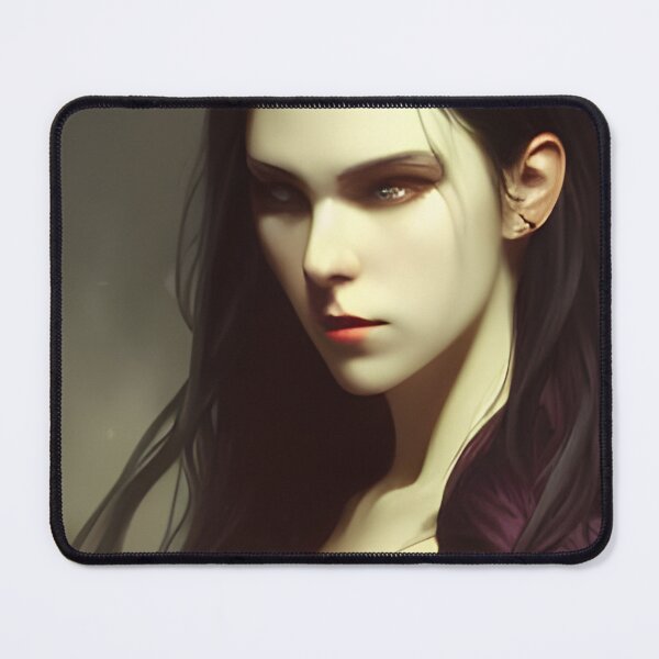 Item preview, Pretty Brunette Vampire Seductress Alluring Dark Maiden Beautiful Artwork designed and sold by Eliteijr.