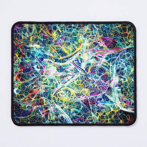 Item preview, Abstract intrincated color painting designed and sold by thecocotouchart.