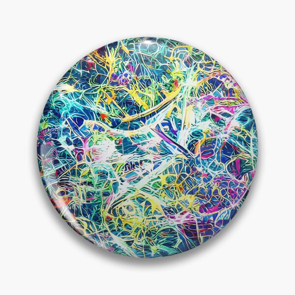 Item preview, Abstract intrincated color painting designed and sold by thecocotouchart.