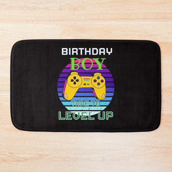 Item preview, birthday boy time to level up designed and sold by Sasidenidesign.