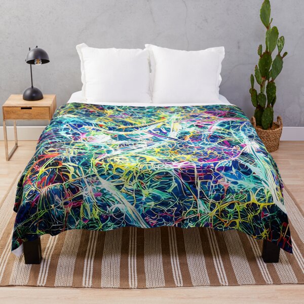 Item preview, Abstract intrincated color painting designed and sold by thecocotouchart.
