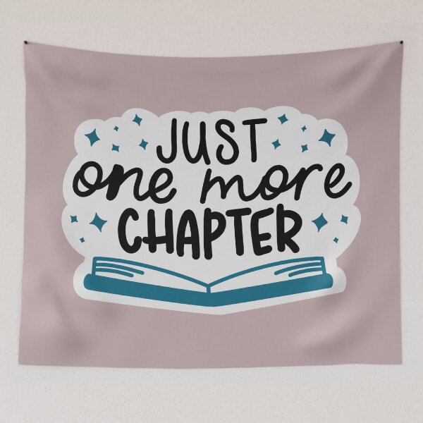 Item preview, Just One More Chapter designed and sold by Ashleigh David.