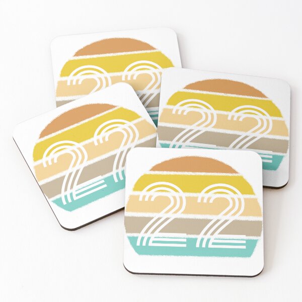 Item preview, Number 22 on Retro Sunset designed and sold by rhombusOnion.