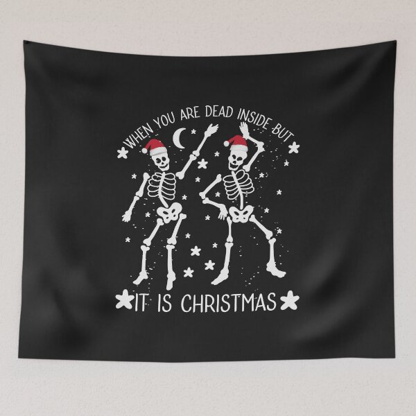 Item preview, "When You are Dead Inside But it is Christmas_Holiday Season Gifts" designed and sold by adarth.