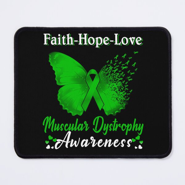 Item preview, Faith Hope Love Butterfly Muscular Dystrophy Awareness designed and sold by Gillosina.