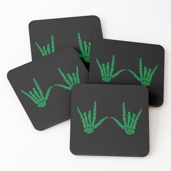 Item preview,  green handprint flowers from 1970 designed and sold by myhoume2.