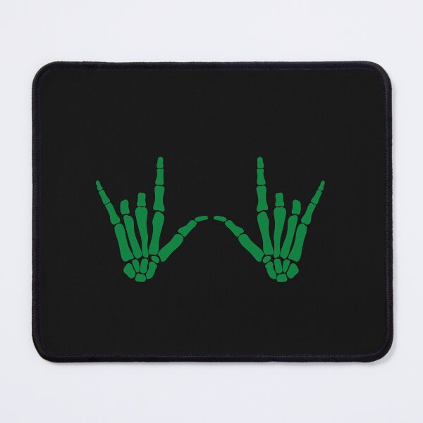 Item preview, green handprint flowers from 1970 designed and sold by myhoume2.