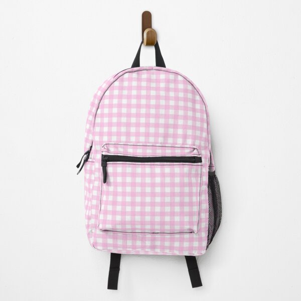 Item preview, Light Pink and White Buffalo Plaid Gingham Check designed and sold by Gsallicat.