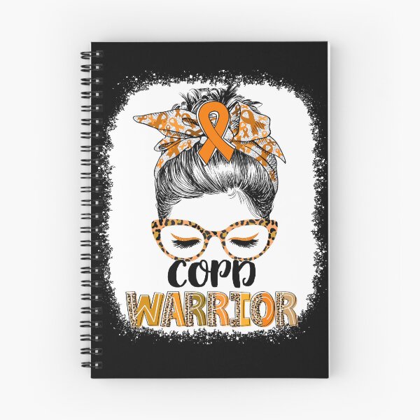 Item preview, Messy Bun Leopard COPD Warrior designed and sold by rechardtee.
