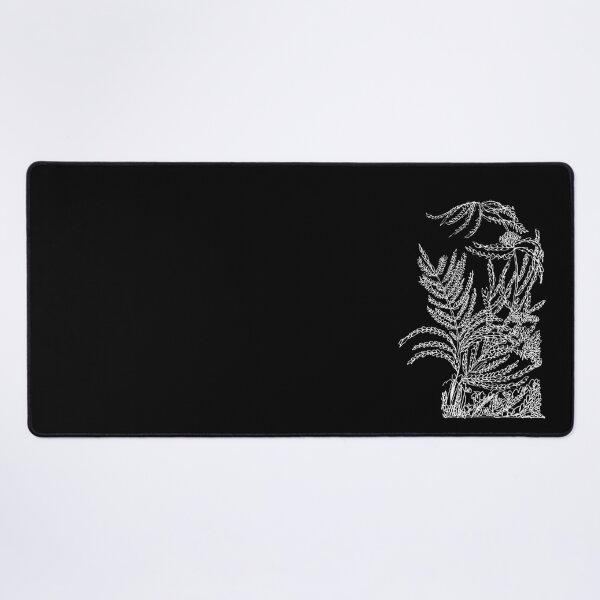 Item preview, Ferns Black And White Plant Artwork designed and sold by badlydrawnbabe.