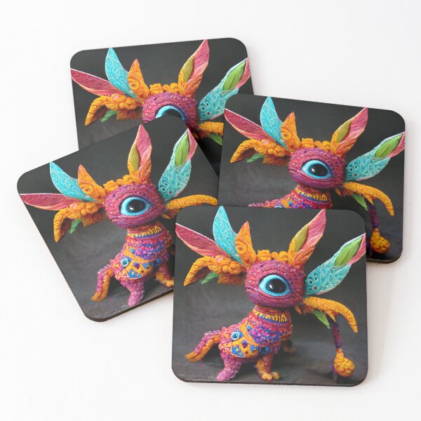 Item preview, The Little Alebrije #0054 designed and sold by juancarnicero.