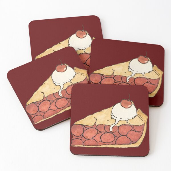 Item preview, Cherry Pie watercolor  designed and sold by Hueyhuesart.
