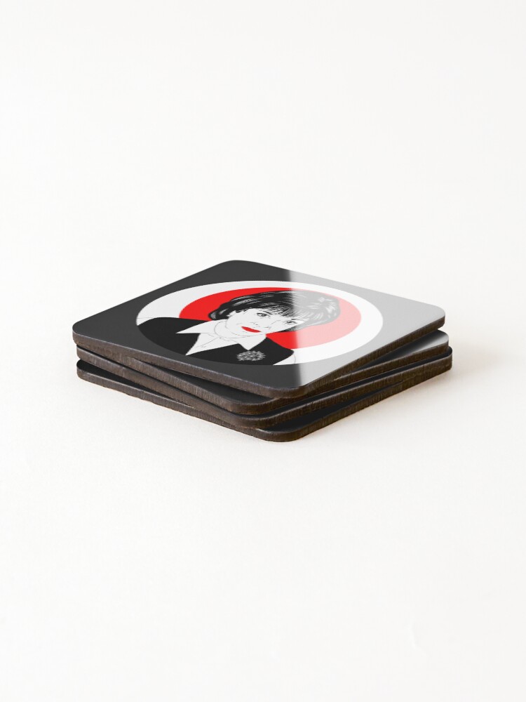 Thumbnail 4 of 5, Coasters (Set of 4), Rebeca R designed and sold by OneLittleCrow.