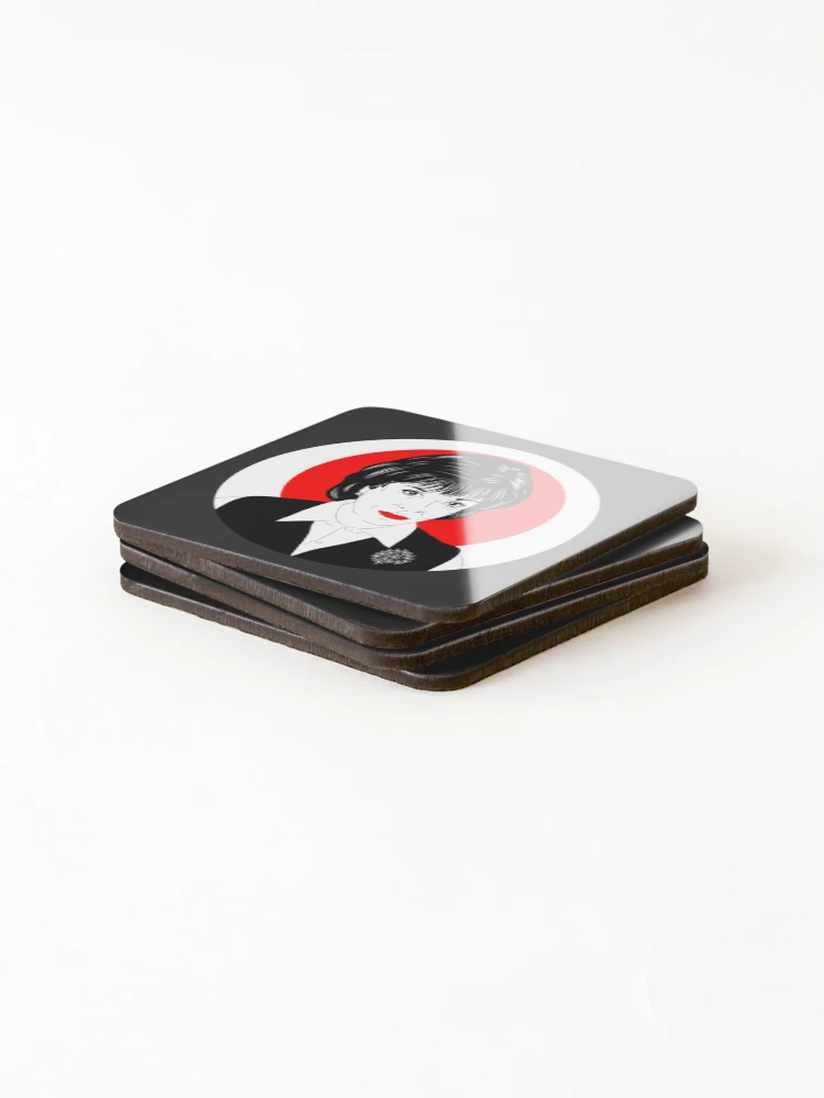 Thumbnail 4 of 5, Coasters (Set of 4), Rebeca R designed and sold by OneLittleCrow.