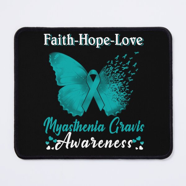 Item preview, Faith Hope Love Butterfly Myasthenia Gravis Awareness designed and sold by Gillosina.