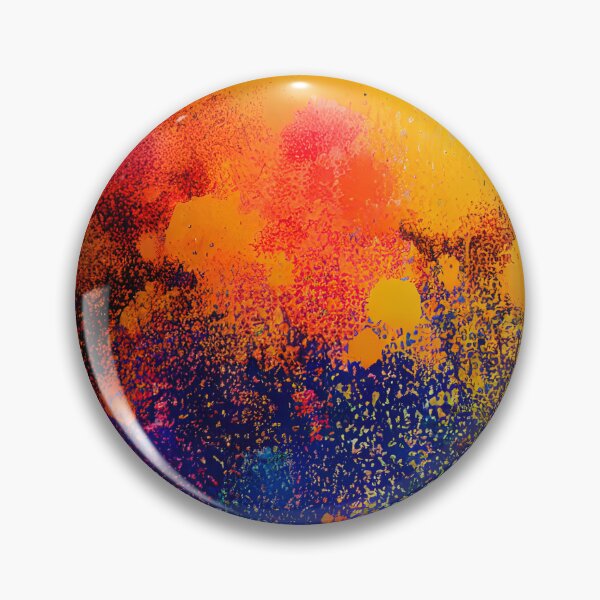 Item preview, Rainbow colored ink cloud splatter splash  design designed and sold by ClairesPatterns.