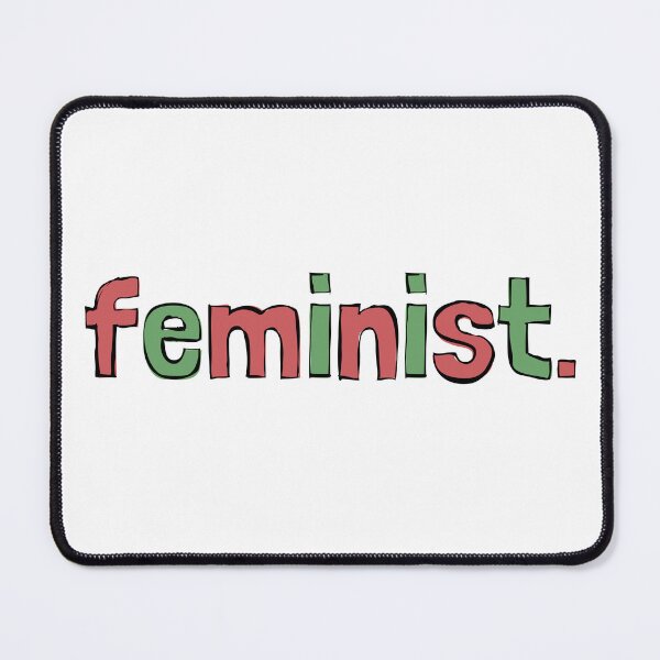 Item preview, feminist. SIMPLE TEXT OUTLINE | HOLIDAY STYLE FONT | FEMINISM CHRISTMAS LETTERING designed and sold by Festive Feminist.
