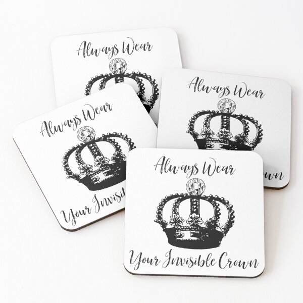 Item preview, Always Wear Your Invisible Crown! Inspirational Gift designed and sold by SSustainable.