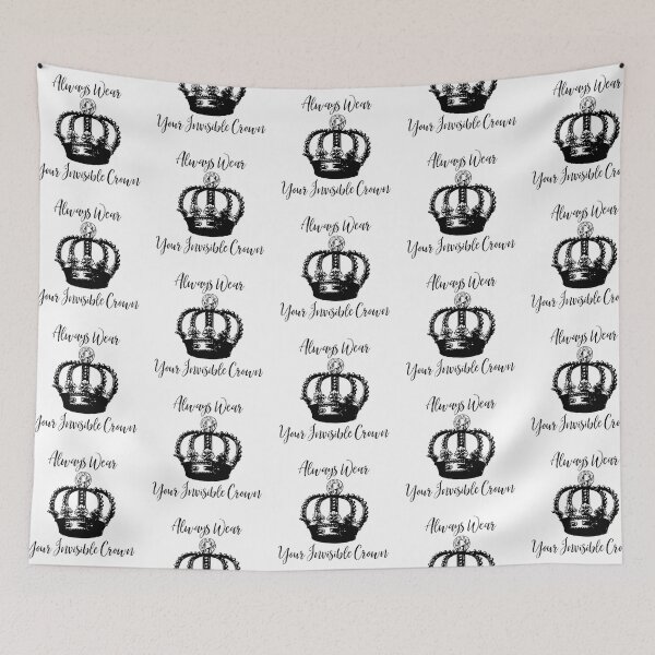 Item preview, Always Wear Your Invisible Crown! Inspirational Gift designed and sold by SSustainable.
