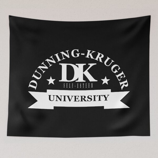 Item preview, Dunning-Kruger University designed and sold by jdtees.