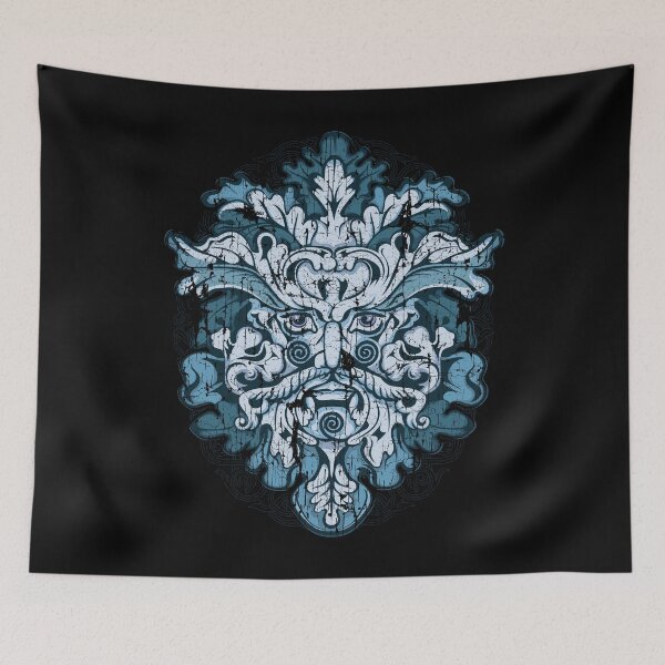 Item preview, Celtic Green Man Pagan Mythology God Irish Scottish Wicca designed and sold by BluePagan.