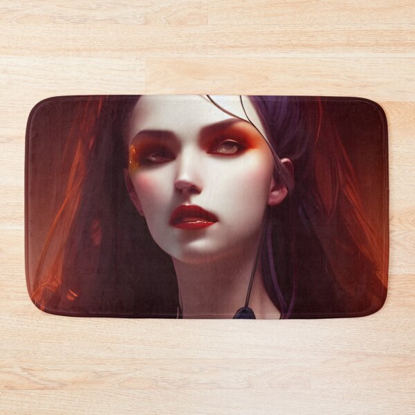 Item preview, Gorgeous Brunette Vampire Seductress Alluring Dark Maiden Beautiful Artwork designed and sold by Eliteijr.