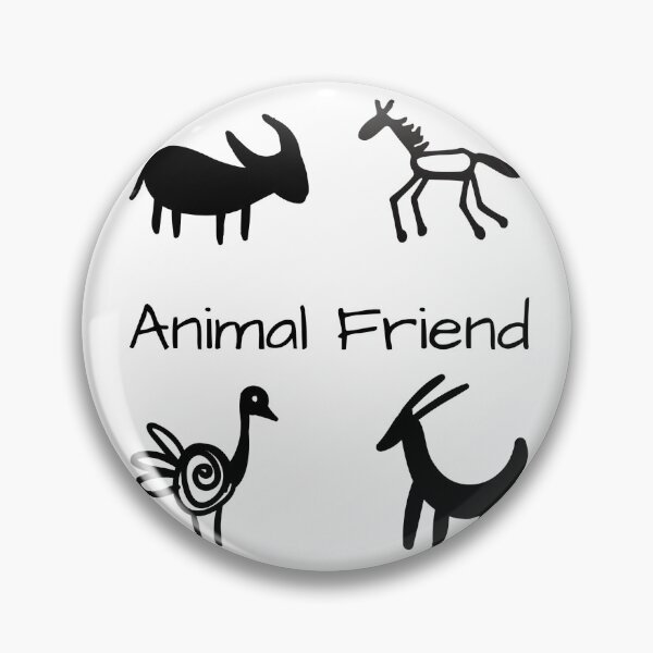 Item preview, Animal Friend Cave Drawings Design 2 designed and sold by Deadlycloak.