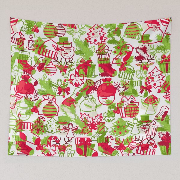 Item preview, Christmas Seamless Patterns  designed and sold by Dream Bloom Gallery.