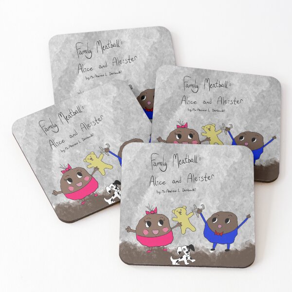 Item preview, Family Meatball: Alice and Aleister Cover  designed and sold by Zoo-by-AJ.