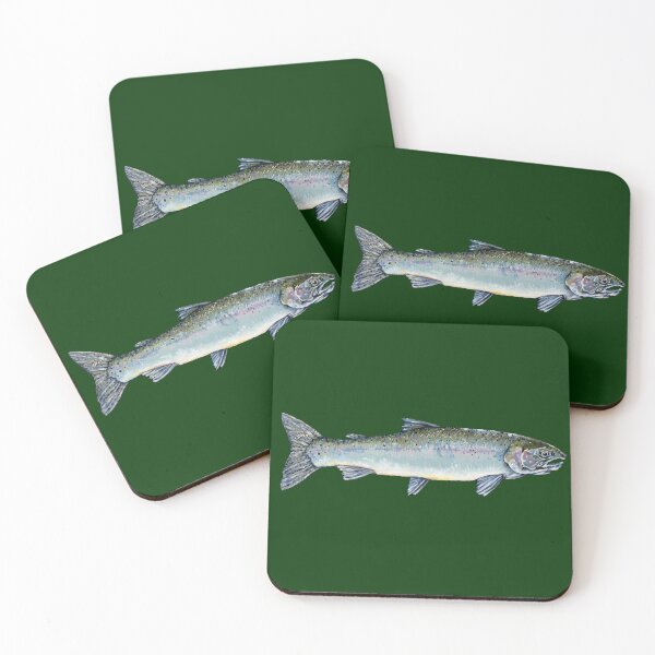 Artikelvorschau, Steelhead Forelle Original Ölgemälde entworfen und verkauft von Mark Tollner Art.
