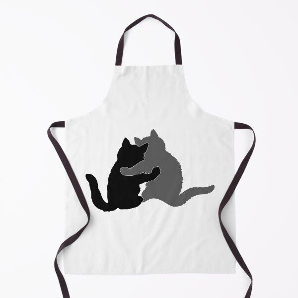 Item preview, You and Me, Kitty Pals - Black and Grey designed and sold by Sweetie Spicy.