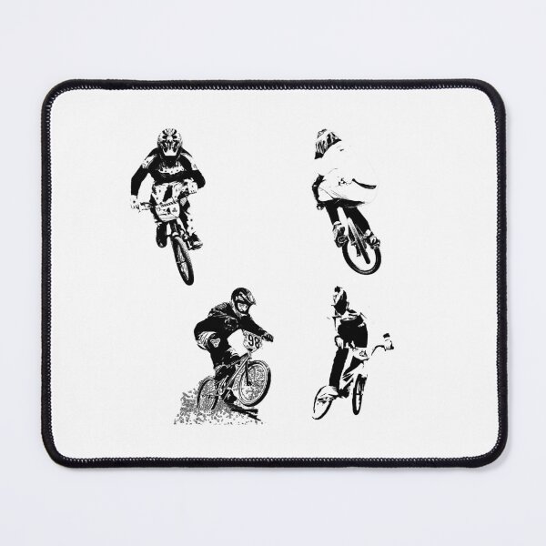 Item preview, bmx race racing mtb downhill sticker decal t-shirt RAD designed and sold by ricobarinas.