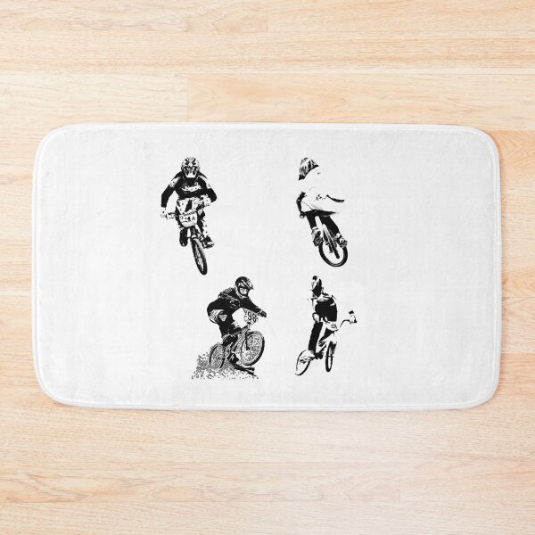 Item preview, bmx race racing mtb downhill sticker decal t-shirt RAD designed and sold by ricobarinas.