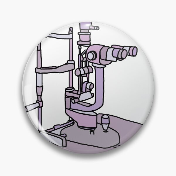 Item preview, Eye Exam Slit Lamp in Purple designed and sold by TheEyeFanatic.