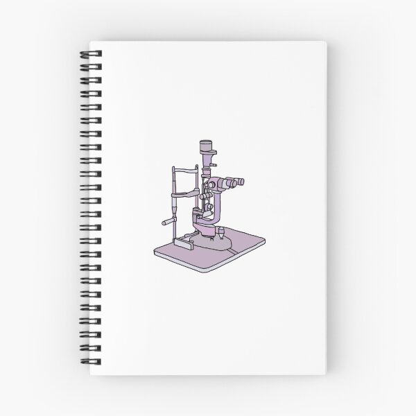 Item preview, Eye Exam Slit Lamp in Purple designed and sold by TheEyeFanatic.