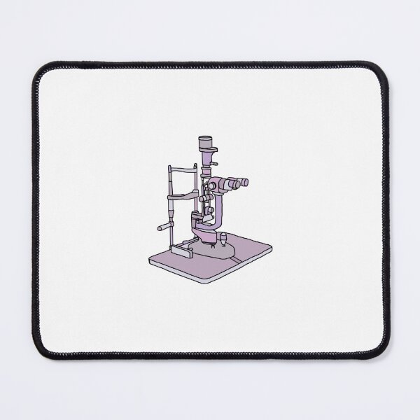 Item preview, Eye Exam Slit Lamp in Purple designed and sold by TheEyeFanatic.